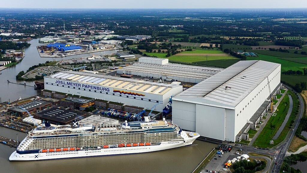 Die Meyer Werft hat sich vor allem auf Kreuzfahrtschiffe spezialisiert. Foto: Meyer Werft